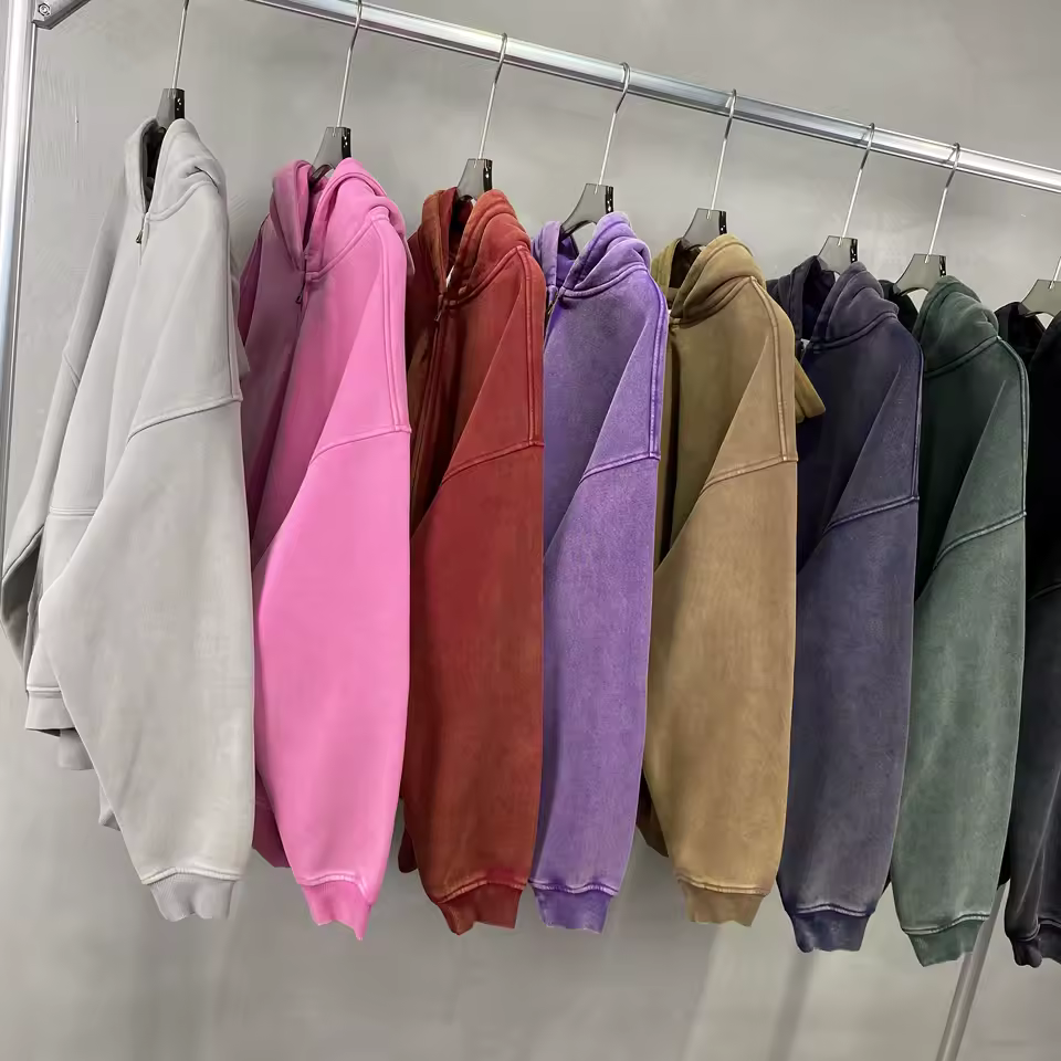 Washed Zip