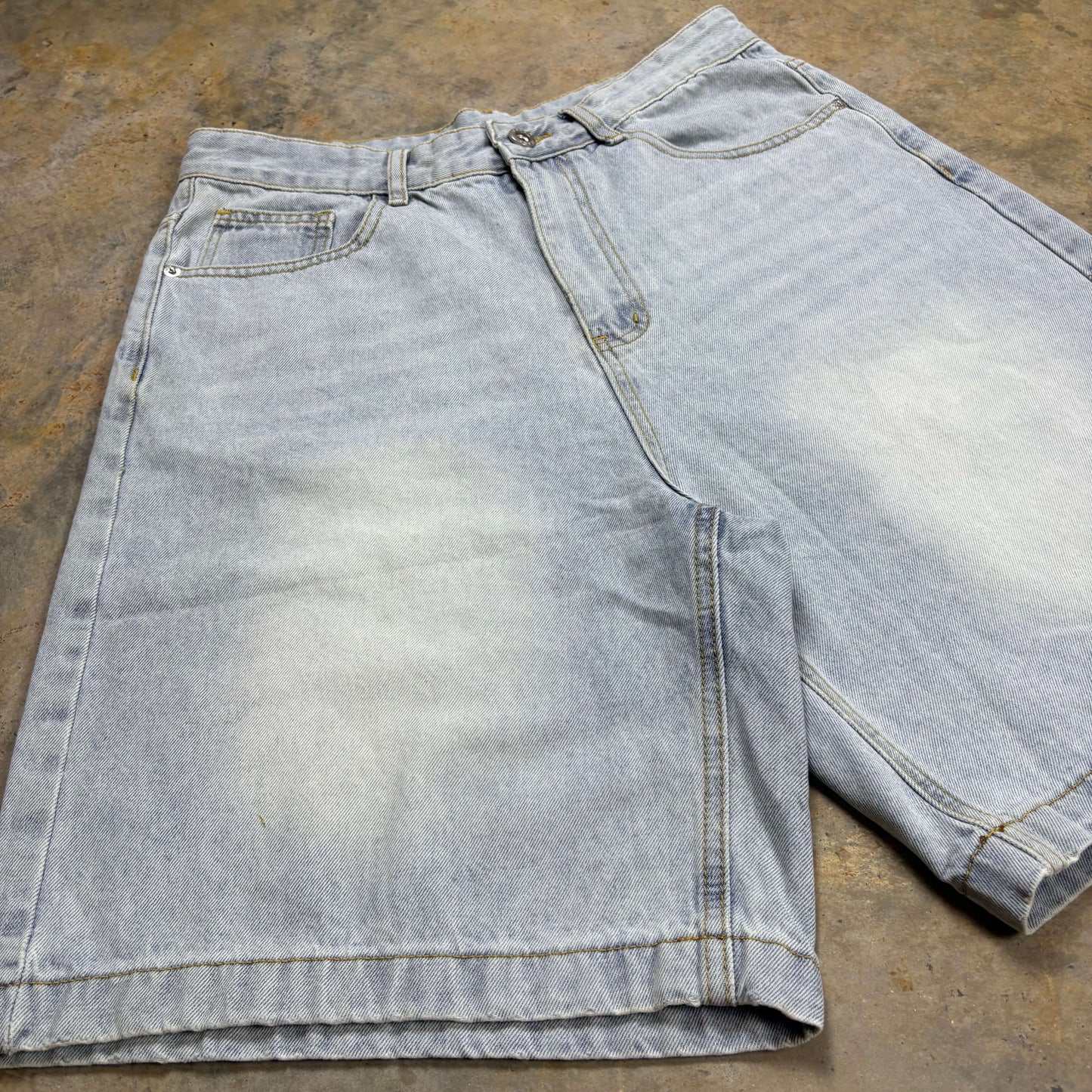 Light Blue Jorts