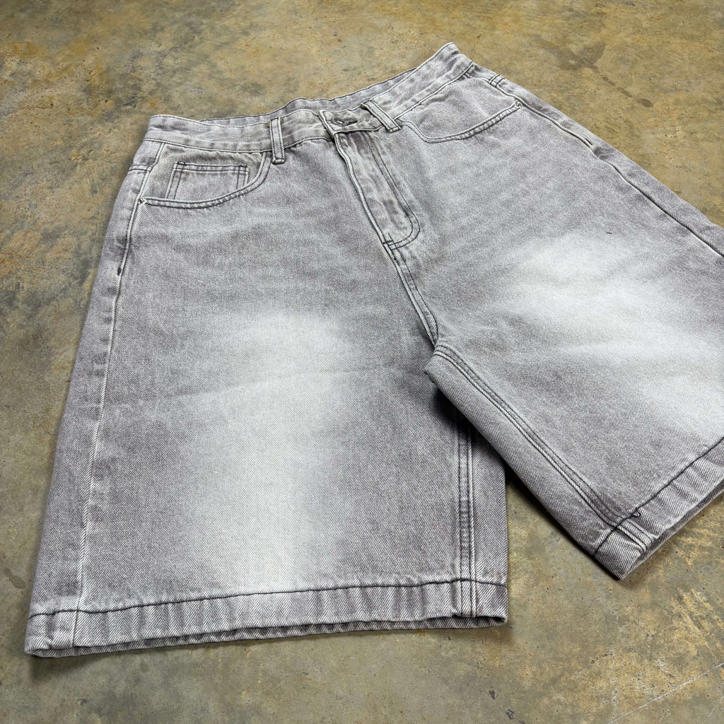 Grey Wash Jorts