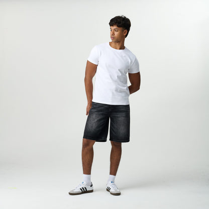 Stone Wash Jorts