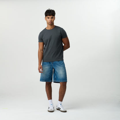 Blue Wash Jorts