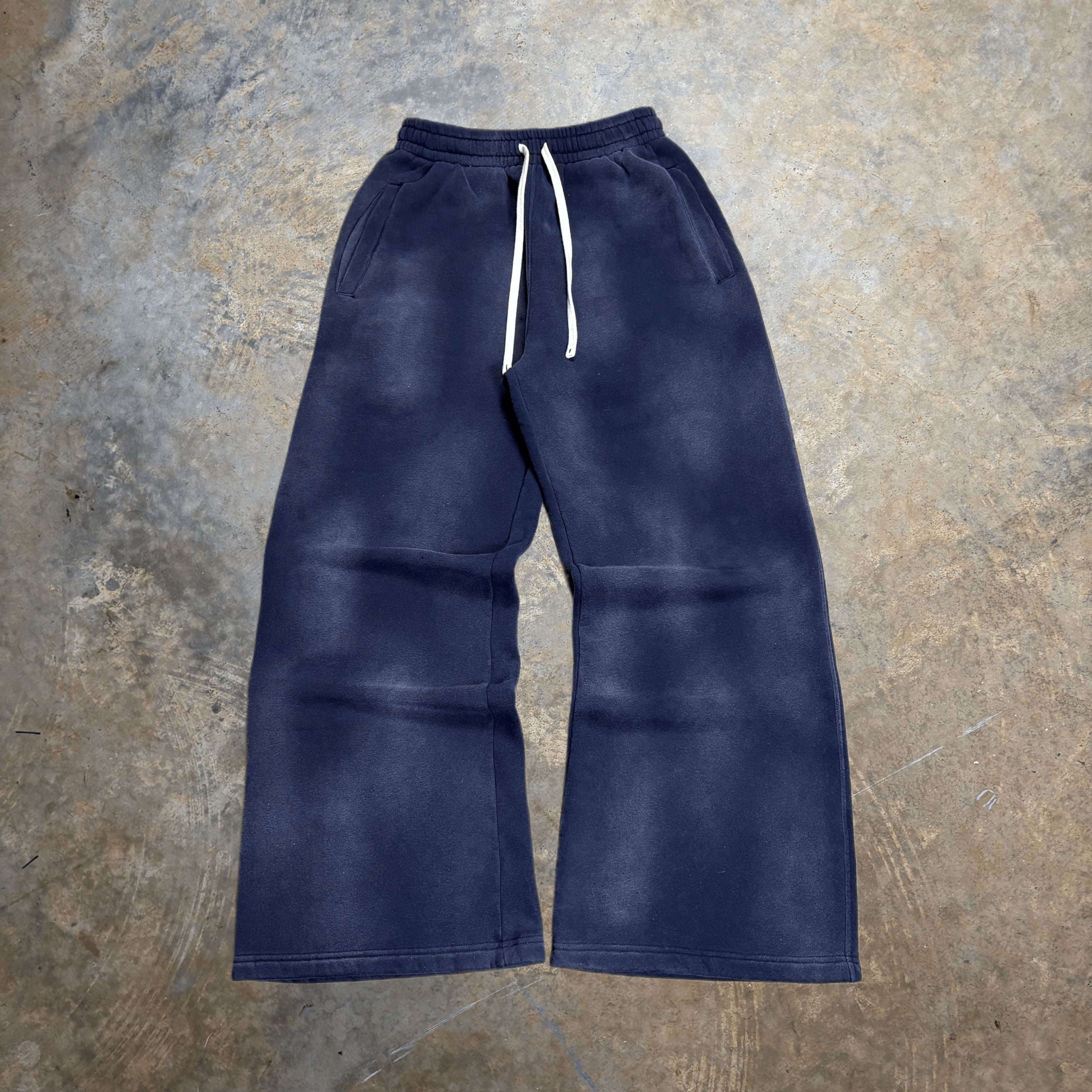 Black Acid Washed Sweats