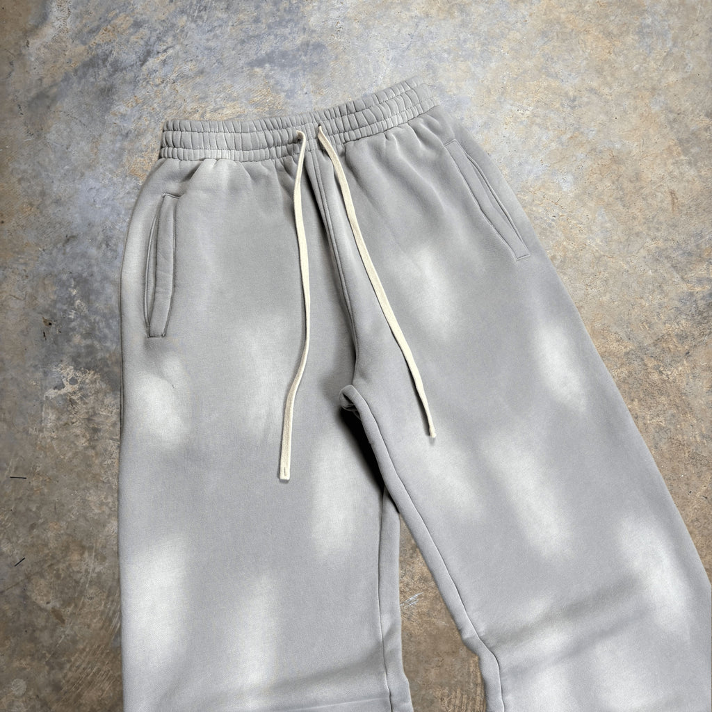 Grey Acid Washed Sweats