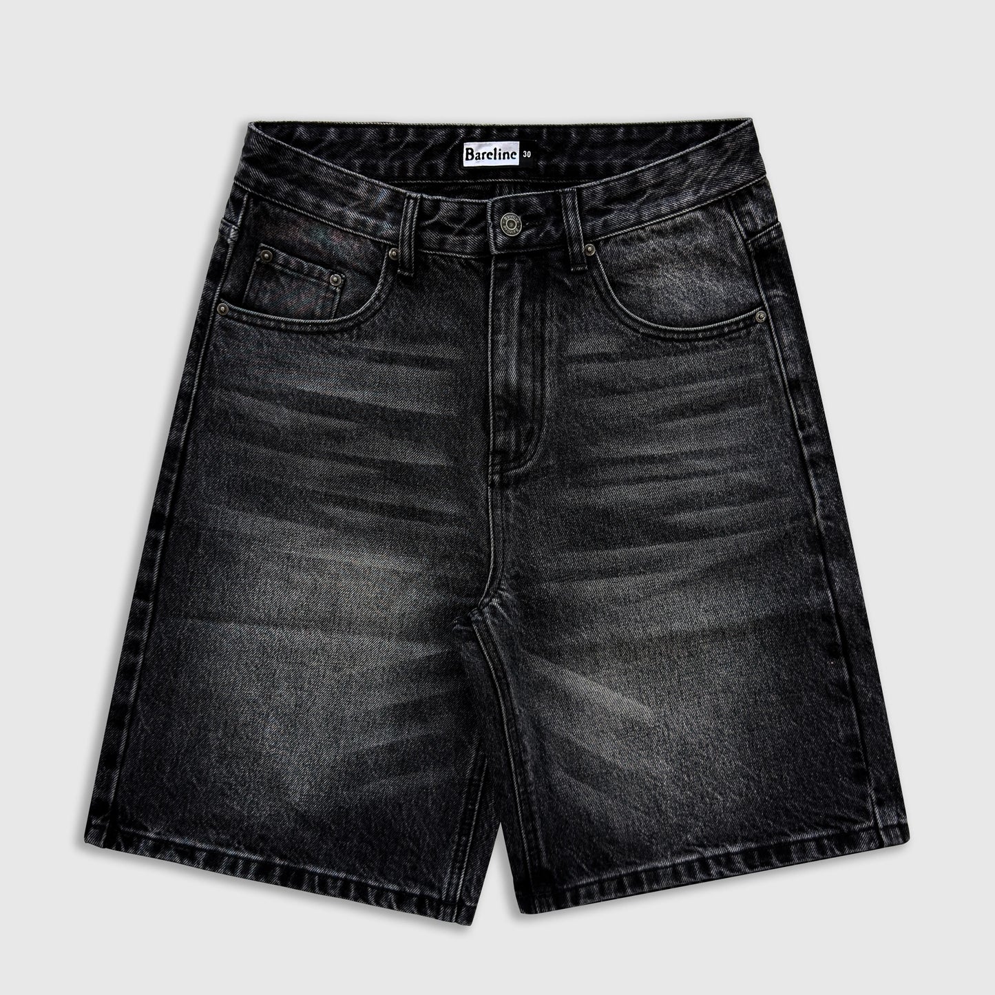 Grey Wash Jorts