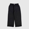 Jet Black Baggy Sweatpants