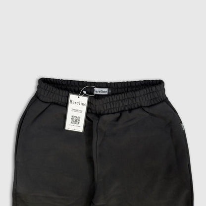 Jet Black Baggy Sweatpants