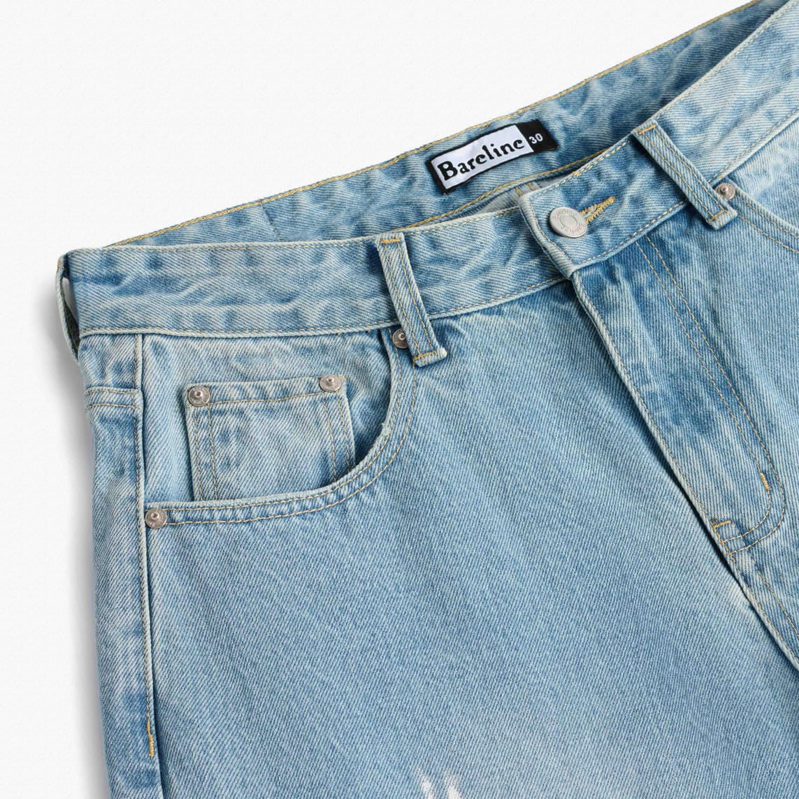 Paint Splatter Denim