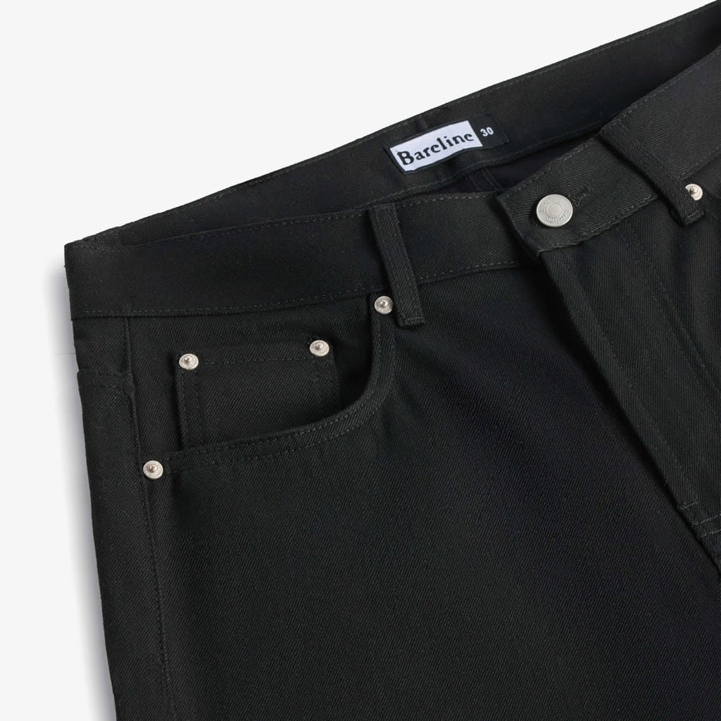 Black Selvedge Denim