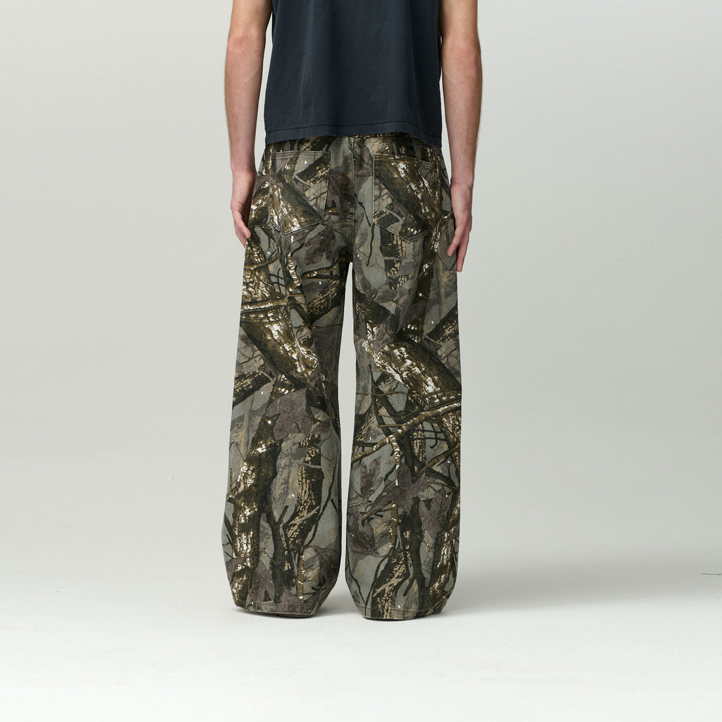 Woodland Camo Denim