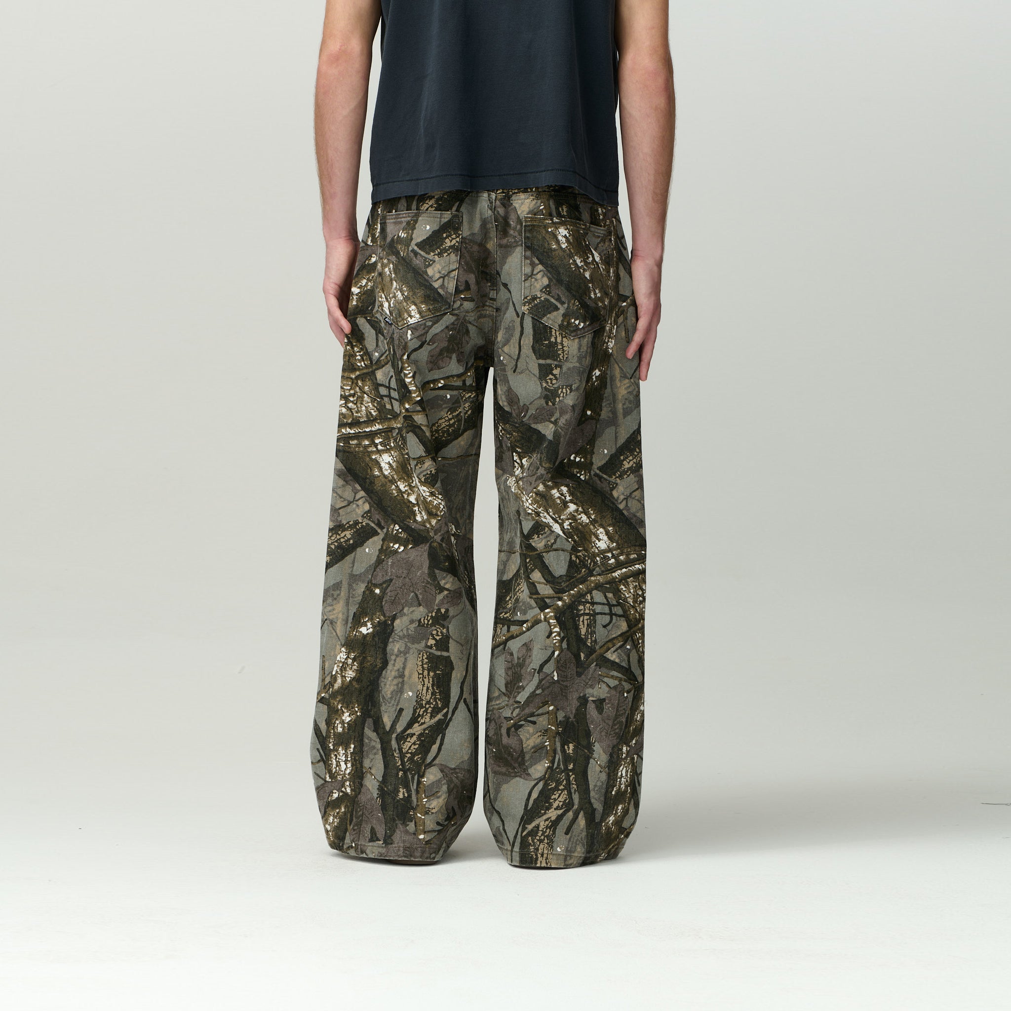 Woodland Camo Denim