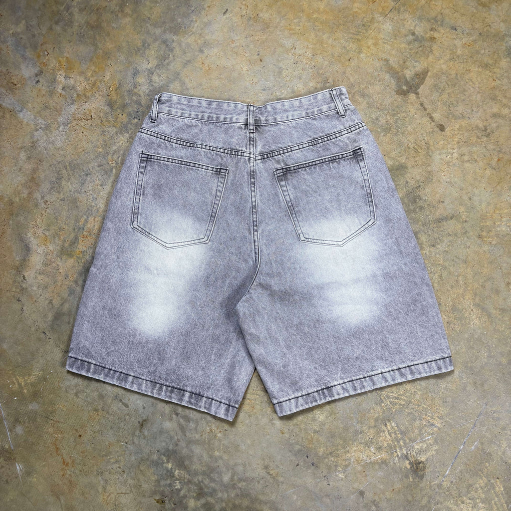 Grey Wash Jorts